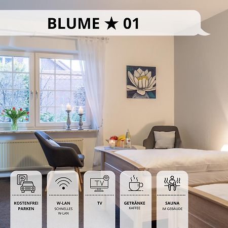Blumenvilla 1 Mit Begehbarer Dusche, Sauna Und Garten Schneverdingen Zewnętrze zdjęcie